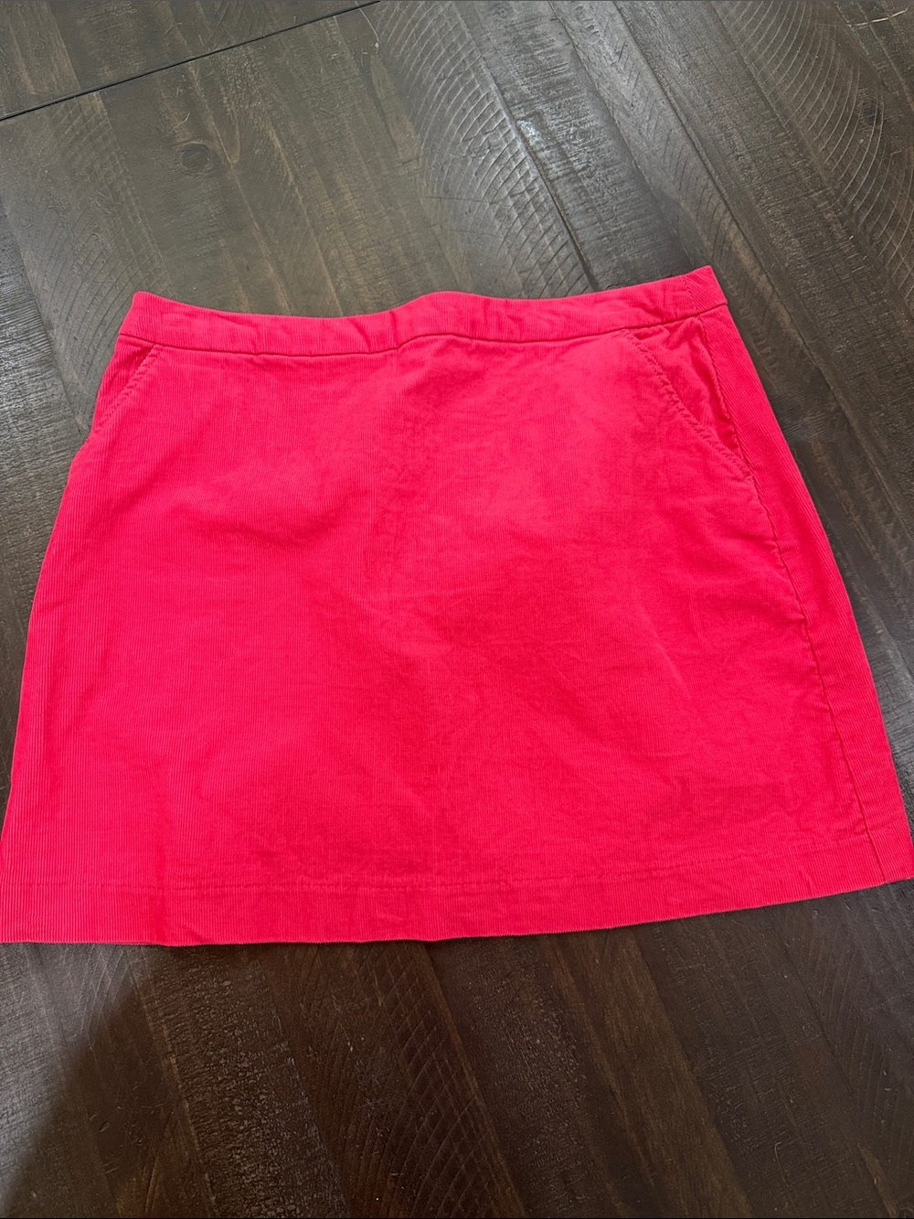H&M Corduroy Fun Pink Mini Skirt